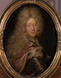 Porträtt av Anton Ulrich, hertig av Meiningen